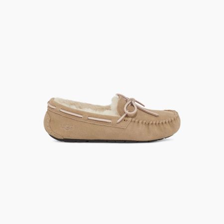 UGG Dakota Beige Slippers for Women (JGAW24189)